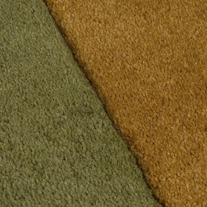 Abstrakt Teppich - Stracto Lozenge Grün Bunt