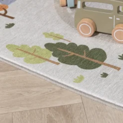 Auto Spielteppich - Rocky Ride Grau