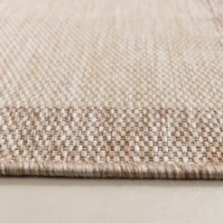 Balkonteppich - Sierra Border Creme Beige
