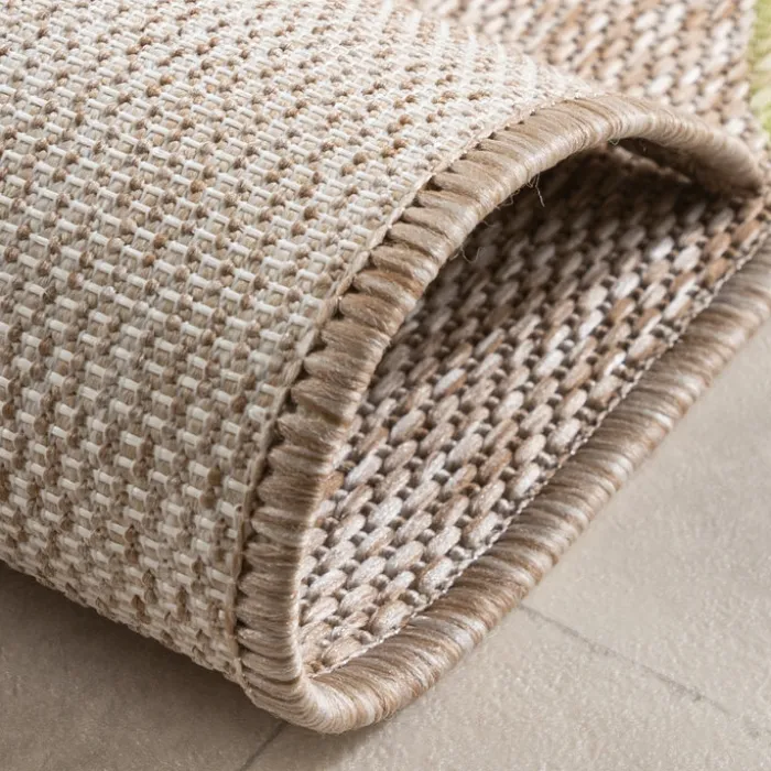 Balkonteppich - Sierra Border Creme Beige