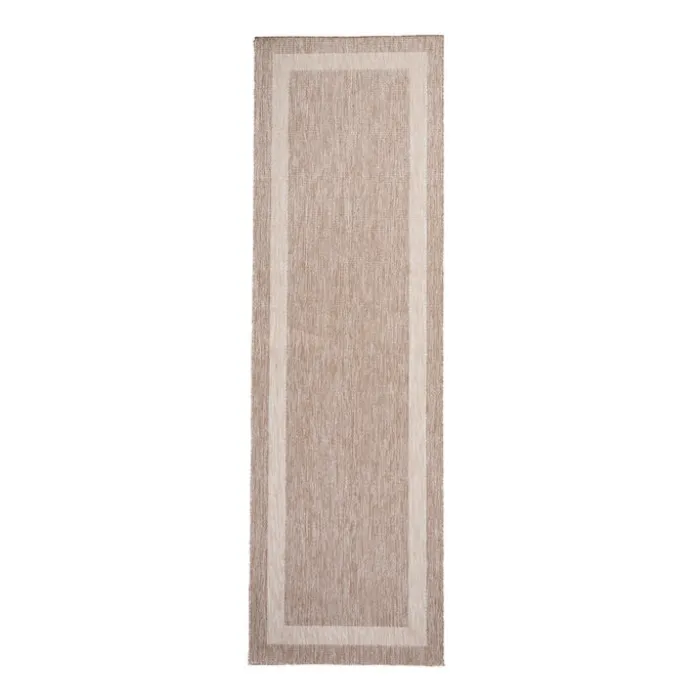Balkonteppich - Sierra Border Beige Creme