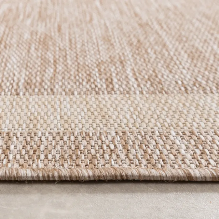 Balkonteppich - Sierra Border Beige Creme