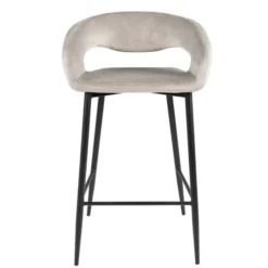Barhocker - Lenn Velvet Creme