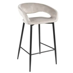 Barhocker - Lenn Velvet Creme