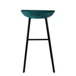 Barhocker Samt - Blau