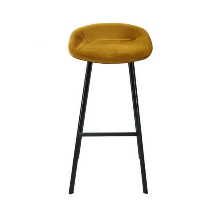 Barhocker Samt - Gold
