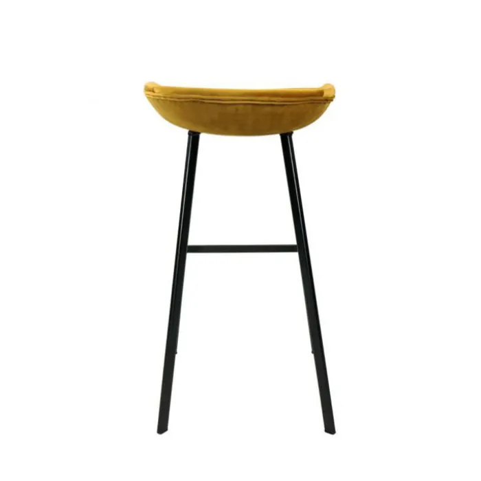 Barhocker Samt - Gold