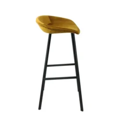 Barhocker Samt - Gold