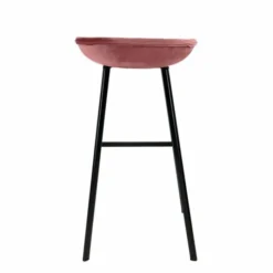 Barhocker Samt - Rosa