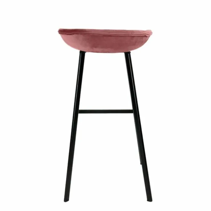 Barhocker Samt - Rosa