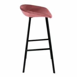 Barhocker Samt - Rosa