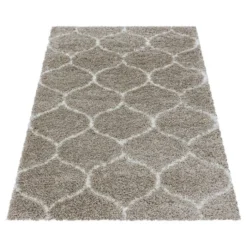 Berberteppich - Agadir Circle Beige Creme
