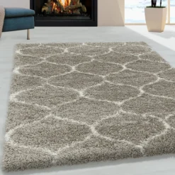 Berberteppich - Agadir Circle Beige Creme
