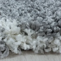 Berberteppich - Agadir Circle Grau Creme