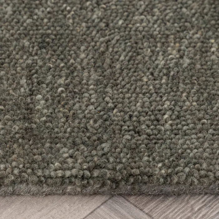Berberteppich - Aicha Pebble Dunkelgrün