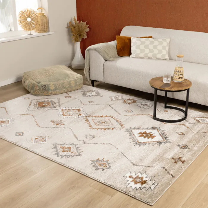 Berberteppich - Blend Aztec Beige
