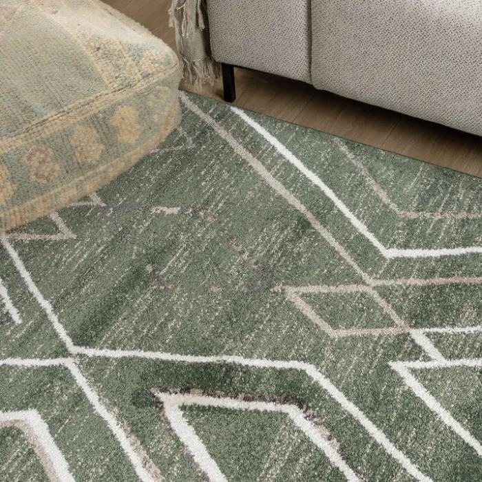Berberteppich - Blend Diamond Grün