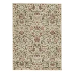 Blumen Teppich - Rosie Beige