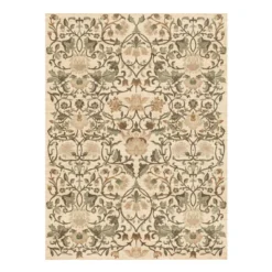 Blumen Teppich - Rosie Creme