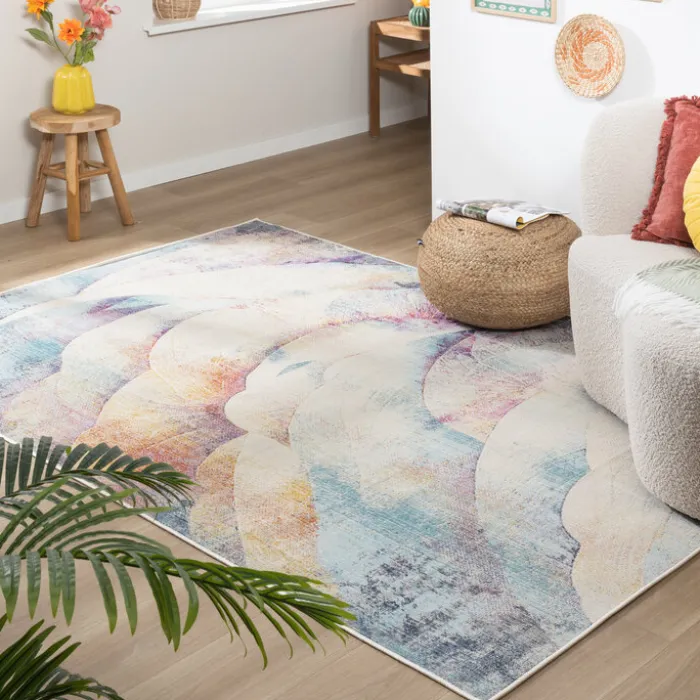 Boho Teppich - Joya Waves Bunt