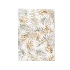 Boho Teppich - Palmier Blätter Naturel