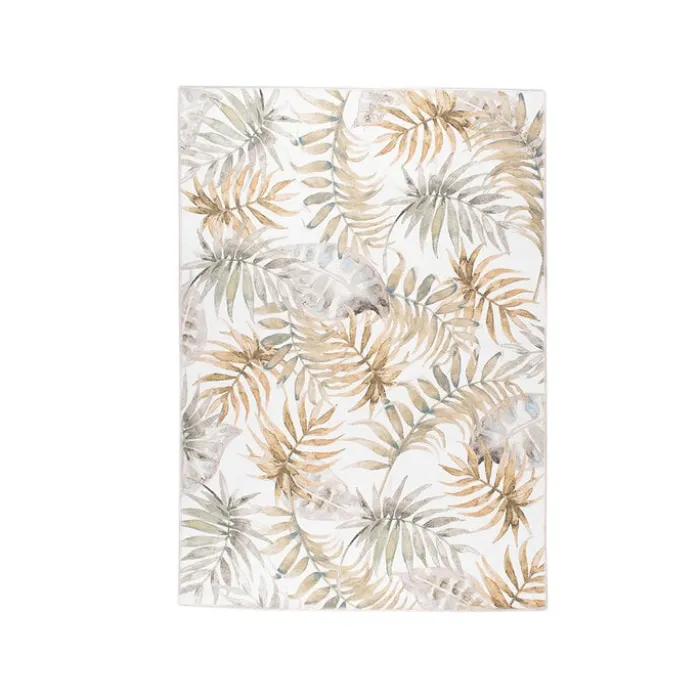 Boho Teppich - Palmier Blätter Naturel