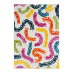Bunter Kinderteppich - Radiso Doodle Multicolor - 80x120cm