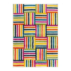 Bunter Kinderteppich - Radiso Blocks Multicolor - 80x120cm