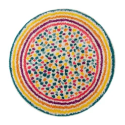 Bunter Kinderteppich Rund - Radiso Spot Multicolor - Ø 100cm