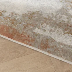 Designer Teppich - Marnix Grunge Creme Terrakotta