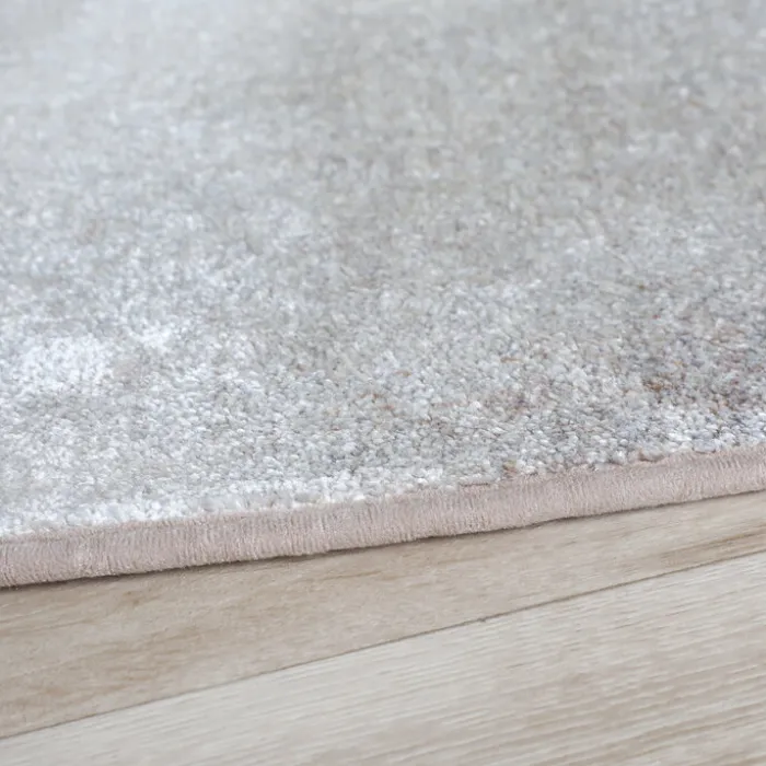 Designer Teppich Rund - Lunara Taupe