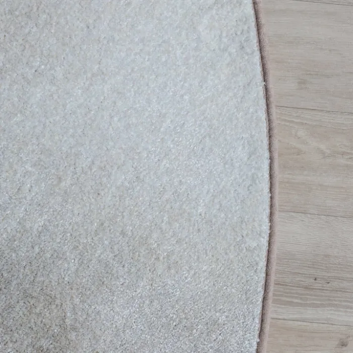 Designer Teppich Rund - Lunara Taupe