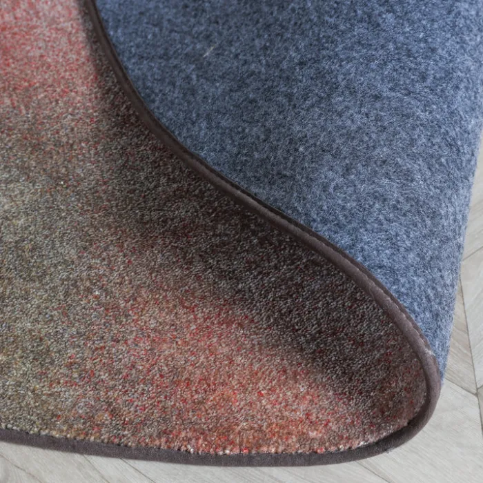 Designer Teppich Rund - Lunara Rot