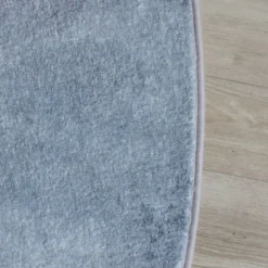 Designer Teppich Rund - Lunara Grau