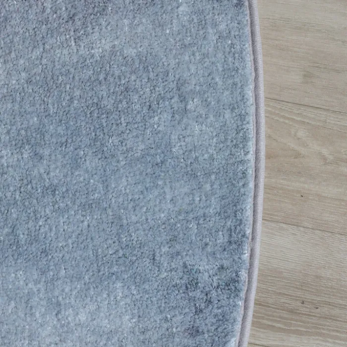 Designer Teppich Rund - Lunara Grau