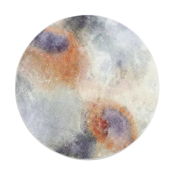 Designer Teppich Rund - Lunara Lila