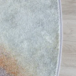 Designer Teppich Rund - Lunara Lila