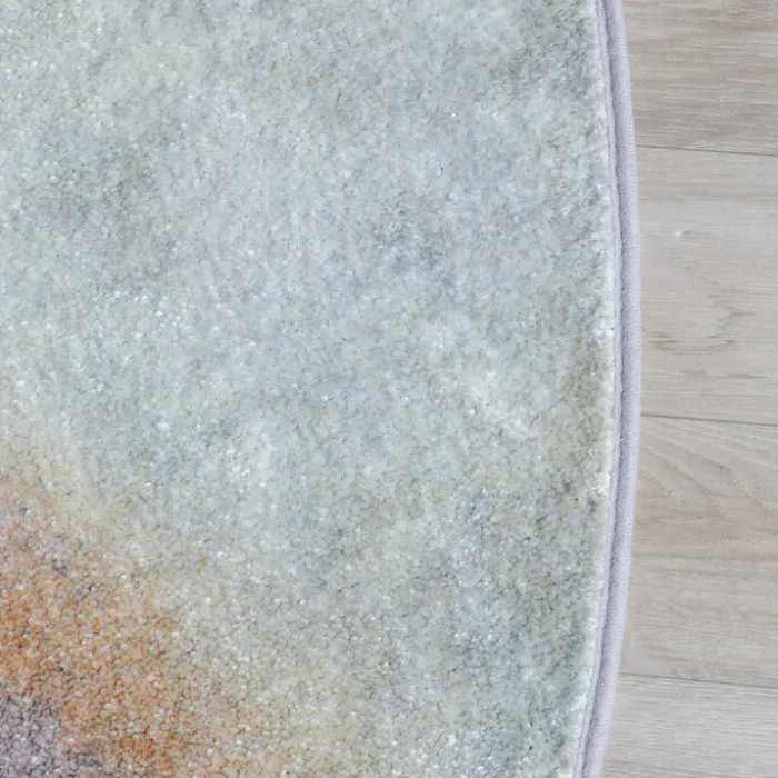 Designer Teppich Rund - Lunara Lila