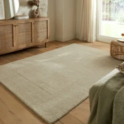 Einfarbiger Teppich - Tuscano Beige