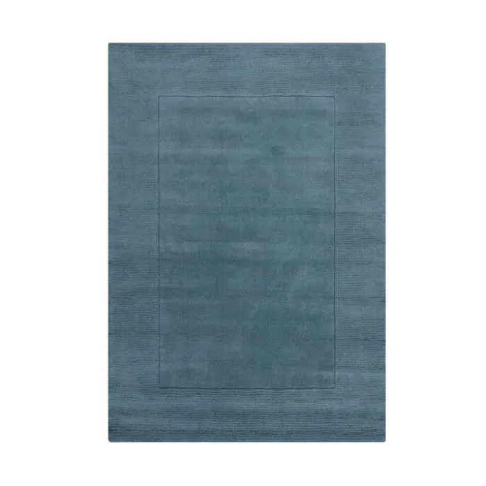 Einfarbiger Teppich - Tuscano Blau