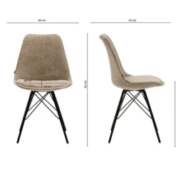 Esszimmerstuhl - Bren Beige