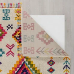 Farbenfroher Teppich - Monero Coyote Bunt