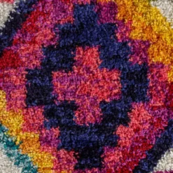 Farbenfroher Teppich - Monero Coyote Bunt