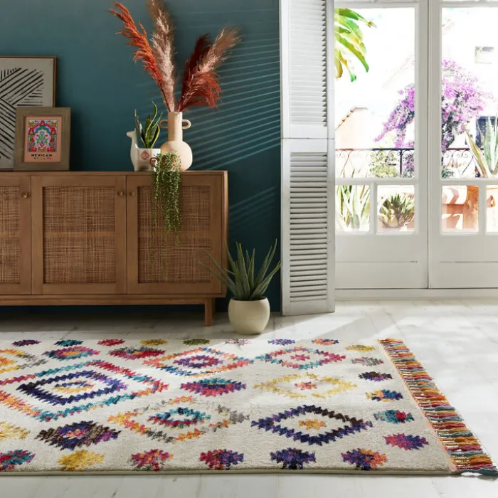 Farbenfroher Teppich - Monero Bohemia Bunt