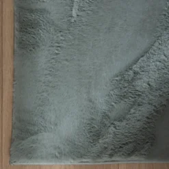 Flauschiger Läufer - Cozy Grün