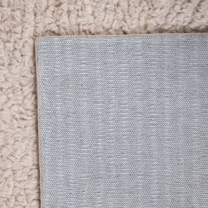 Flauschiger Teppich - Bobby Creme