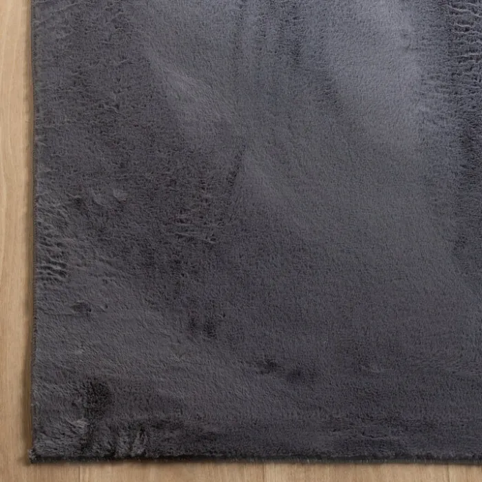 Flauschiger Teppich - Cozy Anthrazit