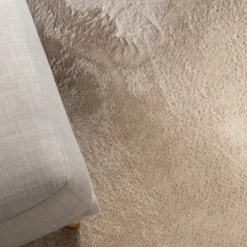 Flauschiger Teppich - Cozy Beige