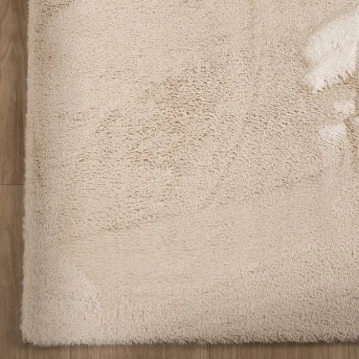 Flauschiger Teppich - Cozy Beige