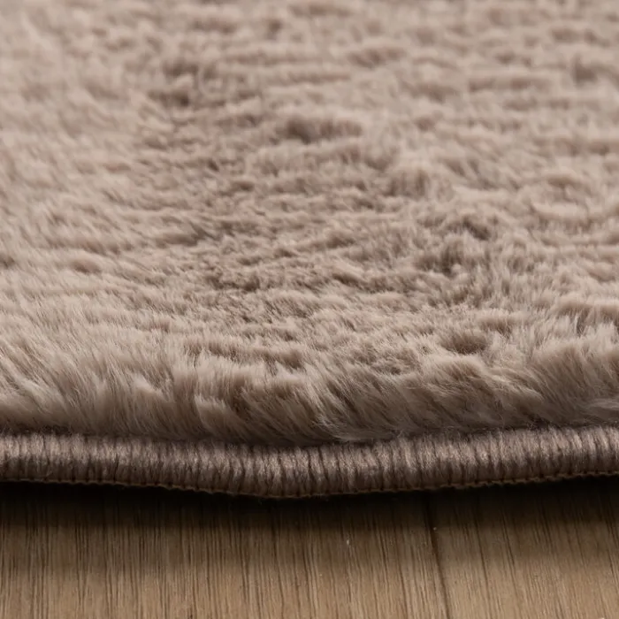 Flauschiger Teppich - Cozy Pebble Taupe